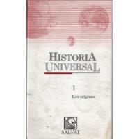 Usado, Historia Universal Tomo 1 / Los Orígenes / Salvat segunda mano  Chile 