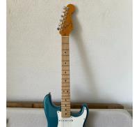 Usado, Fender Stratocaster American Standard 1999 Aqua Marine segunda mano  Chile 