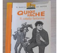 Libro Quique Hache El Caballo Fantasma Sergio Gomez segunda mano  Chile 