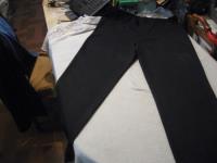 Usado, Pantalon De Vestir Izod Talla W38 L32 Color Negro Sin Pinzas segunda mano  Chile 