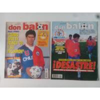 Usado, Revistas Don Balon - Año 3 N° 159 - Año 5 N° 213 Y N° 231 .- segunda mano  Chile 