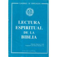 Usado, Lectura Espiritual De La Biblia / Huerta,   Martini / N° 104 segunda mano  Chile 