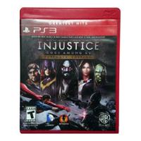 Injustice Ultimate Edition Playstation Ps3 segunda mano  Chile 