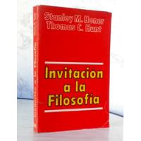 Invitación A La Filosofía Stanley Honer / Filosofía segunda mano  Chile 