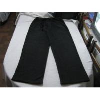 Pantalon De Pijama De Polar Izod Talla M Color Negro Impecab, usado segunda mano  Chile 