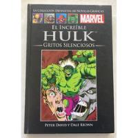 Usado, Comic Marvel: El Increíble Hulk - Gritos Silenciosos. Colección Salvat. segunda mano  Chile 