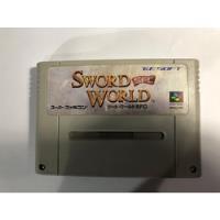 Juego Nintendo Super Famicom Sword World, usado segunda mano  Chile 
