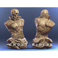 Archivo Stl Impresión 3d - Ghost Rider Bust, usado segunda mano  Chile 