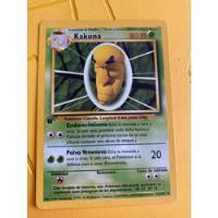 Carta Pokemon Kakuna 1 Edición segunda mano  Chile 
