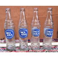 Colección 4 Botellas Inca Kola 1987 A 1998 Diferentes, usado segunda mano  Chile 