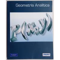 Geometria Analitica Pearson Educacion Conamat segunda mano  Chile 