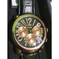 Exclusivo Reloj Pocket, Cronógrafo, Oro Rosa, Correa Cuero, usado segunda mano  Chile 