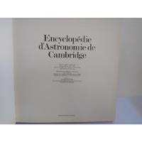 Encyclopedie D' Astronomie De  Cambridge .  1980  segunda mano  Chile 