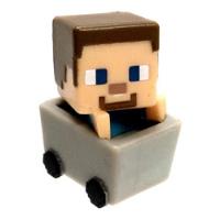 Figura Minecraft - Fishing In Minecart - Mini Mattel segunda mano  Chile 