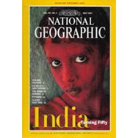Revista National Geographic 191 - May 1997 / India / N° 6, usado segunda mano  Chile 