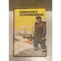 Libro Narraciones Extraordinarias -  Julio Verne, usado segunda mano  Chile 