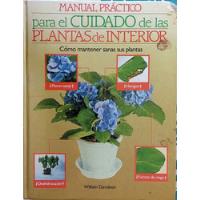 Usado,  Manual De Cuidado De Plantas De Interior William Davi(aa296 segunda mano  Chile 