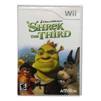 Shrek The Third Wii, usado segunda mano  Chile 
