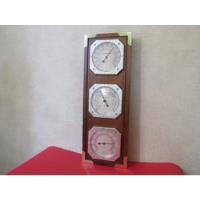 Antiguo Barometro Termometro Hecho En Estados Unidos Escaso, usado segunda mano  Chile 