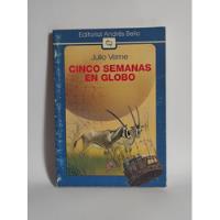 Usado, Cinco Semanas En Globo Julio Verne Libro Usado segunda mano  Chile 