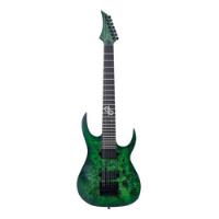 Usado, Guitarra Eléctrica Solar S1.7 Lime Burst Matte Con Hardcase segunda mano  Chile 
