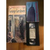 Lote Cassettes Vhs George Gershwin, Manhattan Project Ntsc, usado segunda mano  Chile 
