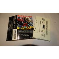 Iron Maiden - The Number Of The Beast (harvest Us) (tape:ex  segunda mano  Chile 