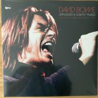Usado, Vinilo Disco Doble Unplugged Slightly David Bowie Che Discos segunda mano  Chile 