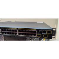 Switch Cisco Ws-c2960s-48fpd-l Poe Stack 10giga Rack, usado segunda mano  Chile 