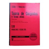 Usado, Libro Teoría De Conjuntos 530 Problemas Resuelto Año 1970 segunda mano  Chile 