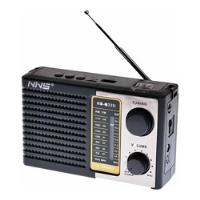 Parlante Radio Recargable Y Pilas Ns-q33u Am Y Fm/sd/usb , usado segunda mano  Chile 