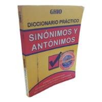 (usado) Diccionario Práctico De Sinónimos Y Antónimos Ghio segunda mano  Chile 