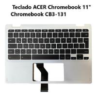 Usado, Teclado Acer Chromebook N15q10 Acer Cb3-131 Blanco Cb3 131 segunda mano  Chile 