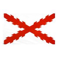 Bandera Del Imperio Español, Borgoña, 90 X 150. Jp, usado segunda mano  Chile 