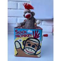 Caja Sock Monkey Figura Con Sonido segunda mano  Chile 