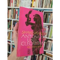 Antonius Und Cleopatra  William Shakespeare  En Ingles Y Ale, usado segunda mano  Chile 