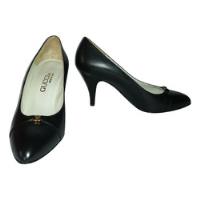 Zapatos Vestir Mujer Cuero Negro 35 1/2 Impecables segunda mano  Chile 