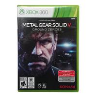 Metal Gear Ground Zeroes Xbox 360, usado segunda mano  Chile 