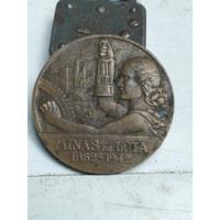 Medalla Minas De Lota 1942 Matías Cousiño  segunda mano  Chile 