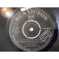 Vinilo Single The Monkees Que Maravilloso ( D-50, usado segunda mano  Chile 