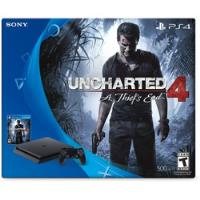Playstation 4 Slim 500gb Uncharted 4: A Thief's End Bundle, usado segunda mano  Chile 