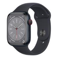 Apple Watch Serie 8 45mm Lte Negro A2775  Mnk43be/a segunda mano  Chile 