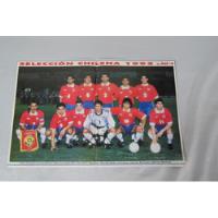 Selección Chilena  Fútbol Año 1995 Póster Revista Don Balón segunda mano  Chile 