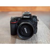 Cámara Nikon D750 Full Frame + Objetivo Nikkor  50 Mm 1.8 . segunda mano  Chile 