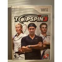 Top Spin 3 Para Wii, usado segunda mano  Chile 