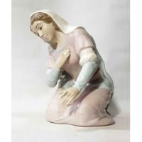 Figura De Virgen María Porcelana Nadal, 18 Cm. Sellada. , usado segunda mano  Chile 