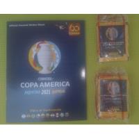 Álbum Fútbol Copa América 2021/ Tapa Blanda + 50 Sobres  segunda mano  Chile 