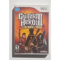 Juego Guitar Hero 3 Legends Of Rock (wii) segunda mano  Chile 