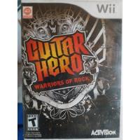 Guitar Hero Warriors Of Rock Wii En Buen Estado Wii O Wiiu  segunda mano  Chile 
