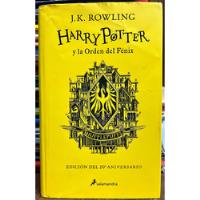 Harry Potter Y La Orden Del Fenix Hufflepuff - J. K. Rowling segunda mano  Chile 
